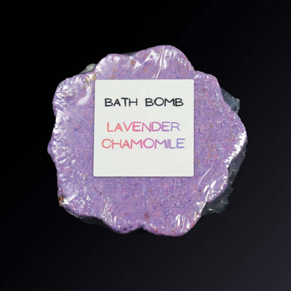 Egyptian Blue Lotus Infused Bath Bombs + Crystal