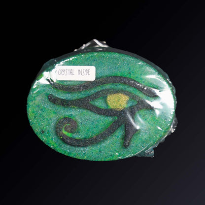 Egyptian Blue Lotus Infused Bath Bombs + Crystal