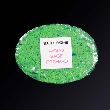 Egyptian Blue Lotus Infused Bath Bombs + Crystal