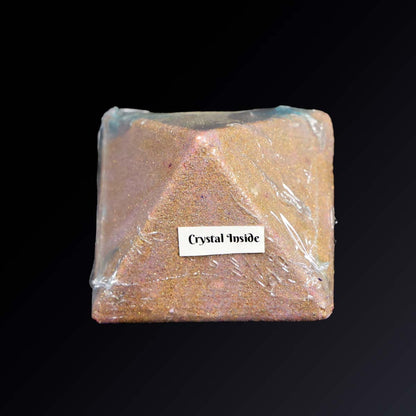 Egyptian Blue Lotus Infused Bath Bombs + Crystal