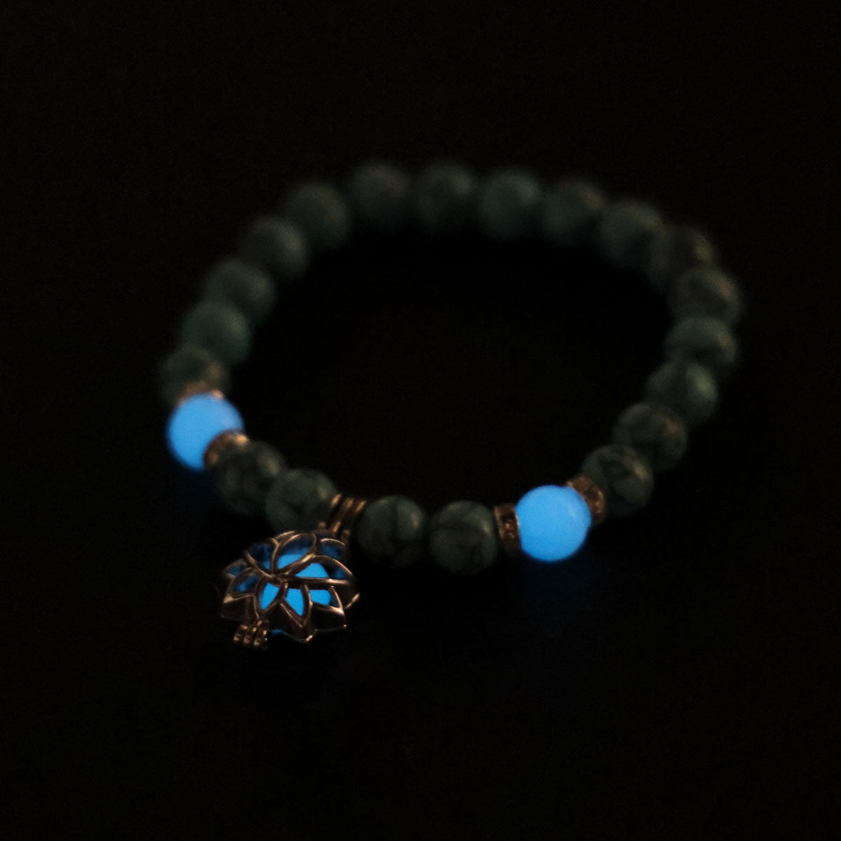 Blue Lotus Turquoise Glow Bracelet/Anklet