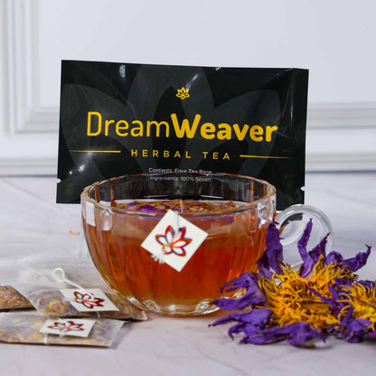 Dream Weaver - 100% Egyptian Blue Lotus Flower Tea Bags