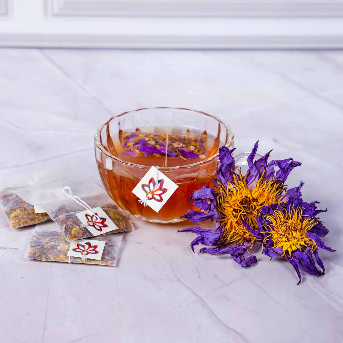 Dream Weaver - 100% Egyptian Blue Lotus Flower Tea Bags